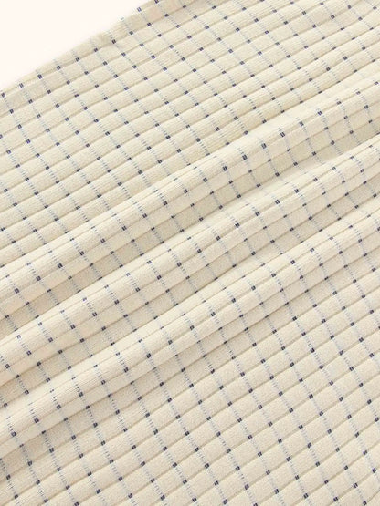 Knicked Knit Polo Shirt