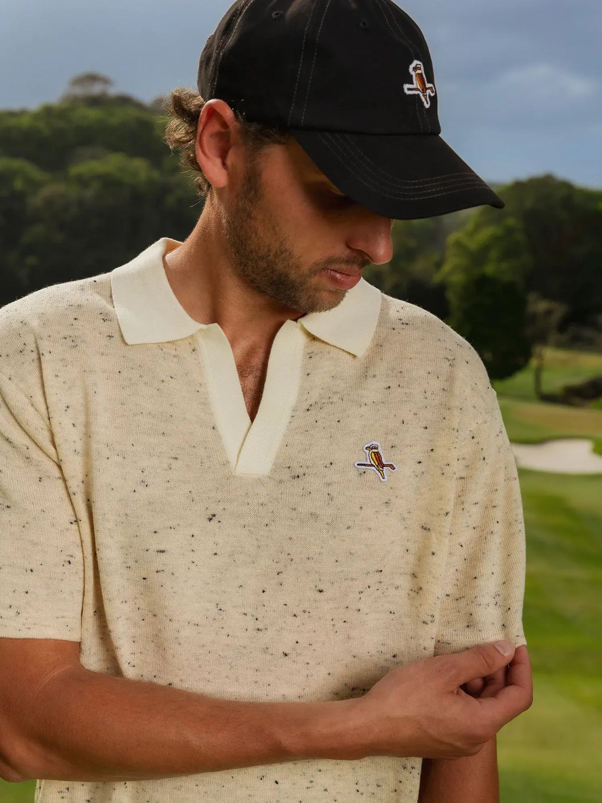 Kooka Loom Knit Polo Shirt