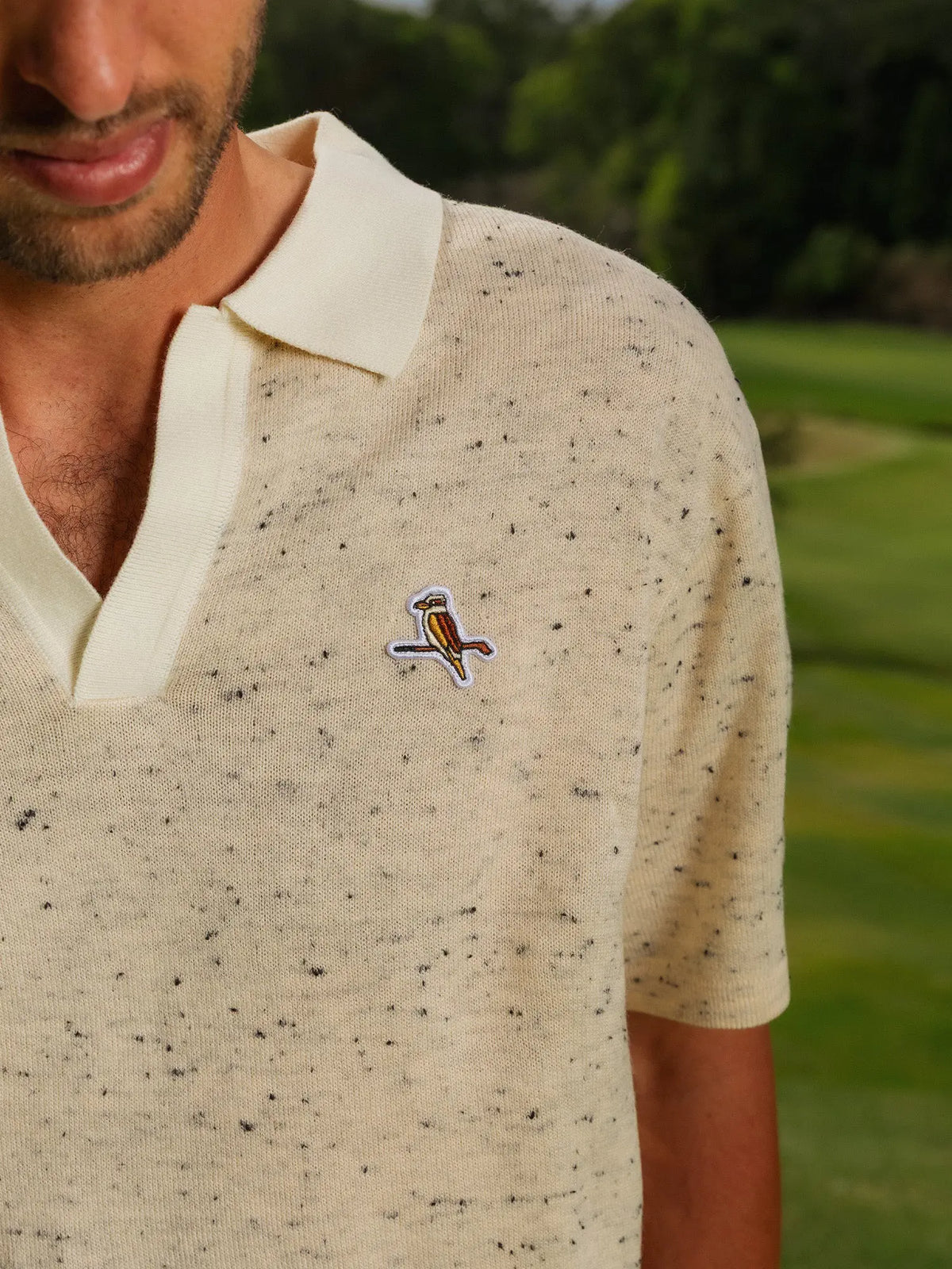 Kooka Loom Knit Polo Shirt
