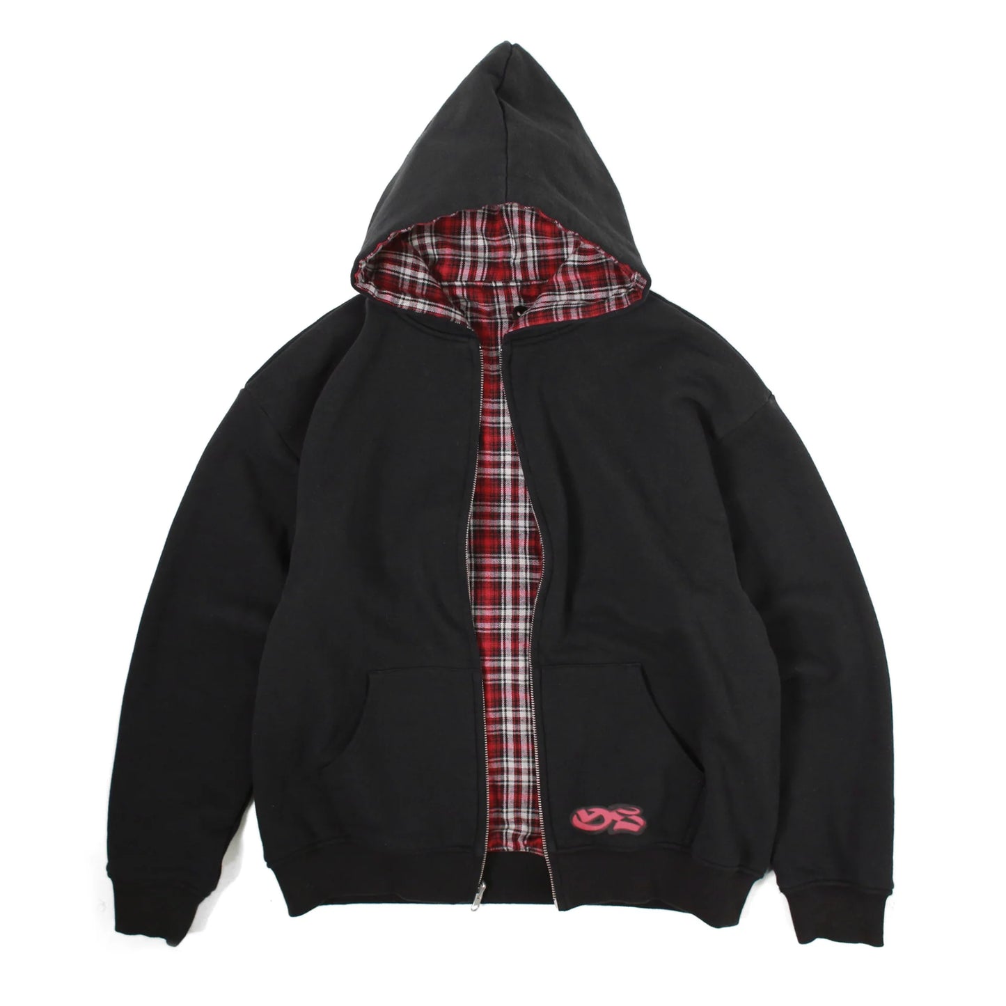Reversible Flannel Hoodie