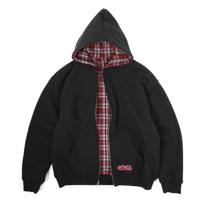 Reversible Flannel Hoodie