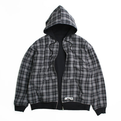 Reversible Flannel Hoodie