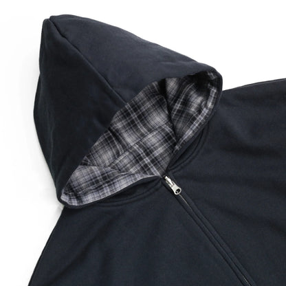 Reversible Flannel Hoodie