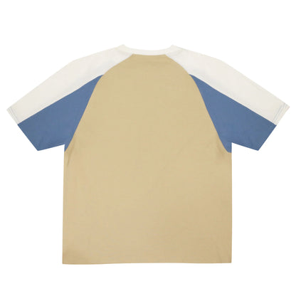 Beige / Blue / White