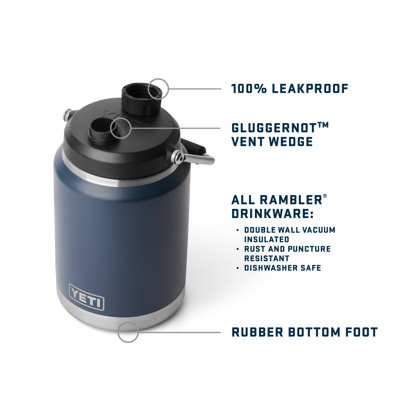 Rambler Half Gallon (1.9L) Jug