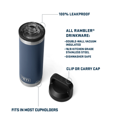 Rambler 18oz (530ml) Bottle w/ Chug Cap