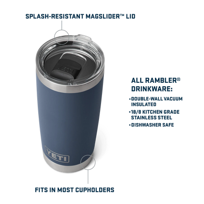 Rambler 20 oz (590ml) Tumbler