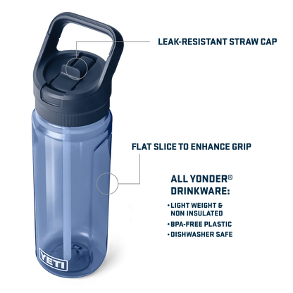 Yonder .75L Straw Bottle