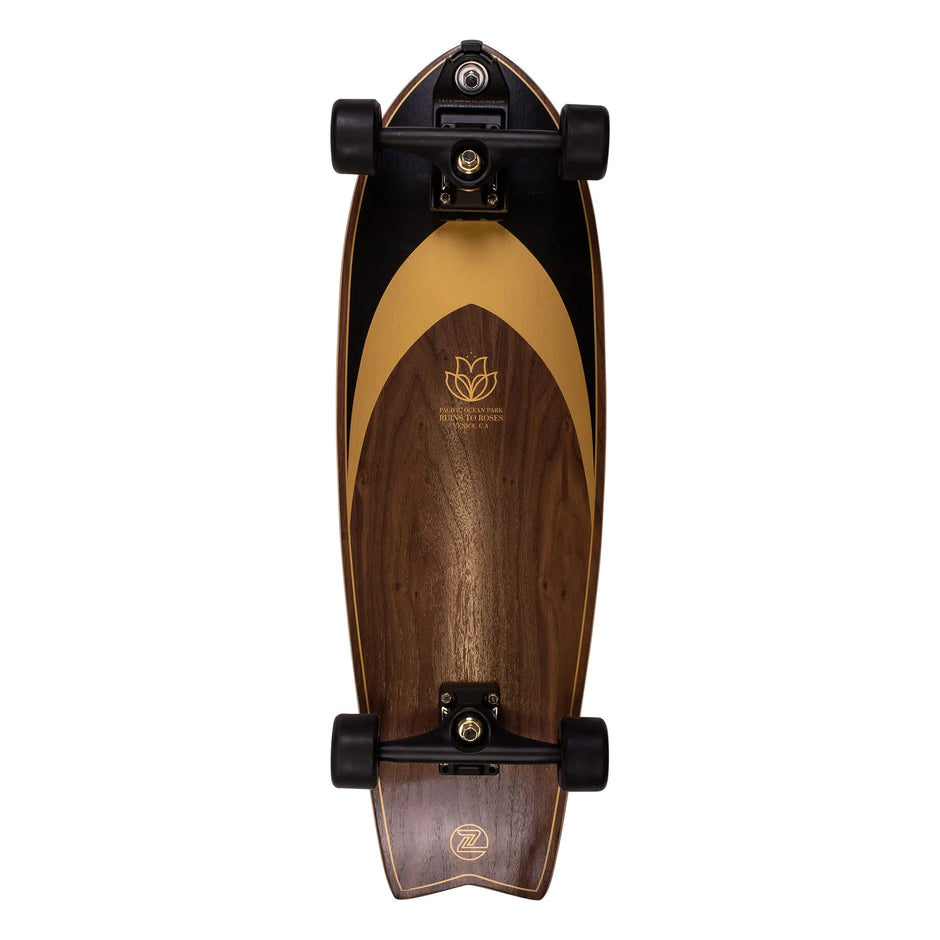 Ruins To Roses Surfskate Fish Complete