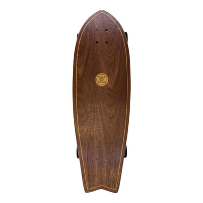 Ruins To Roses Surfskate Fish Complete