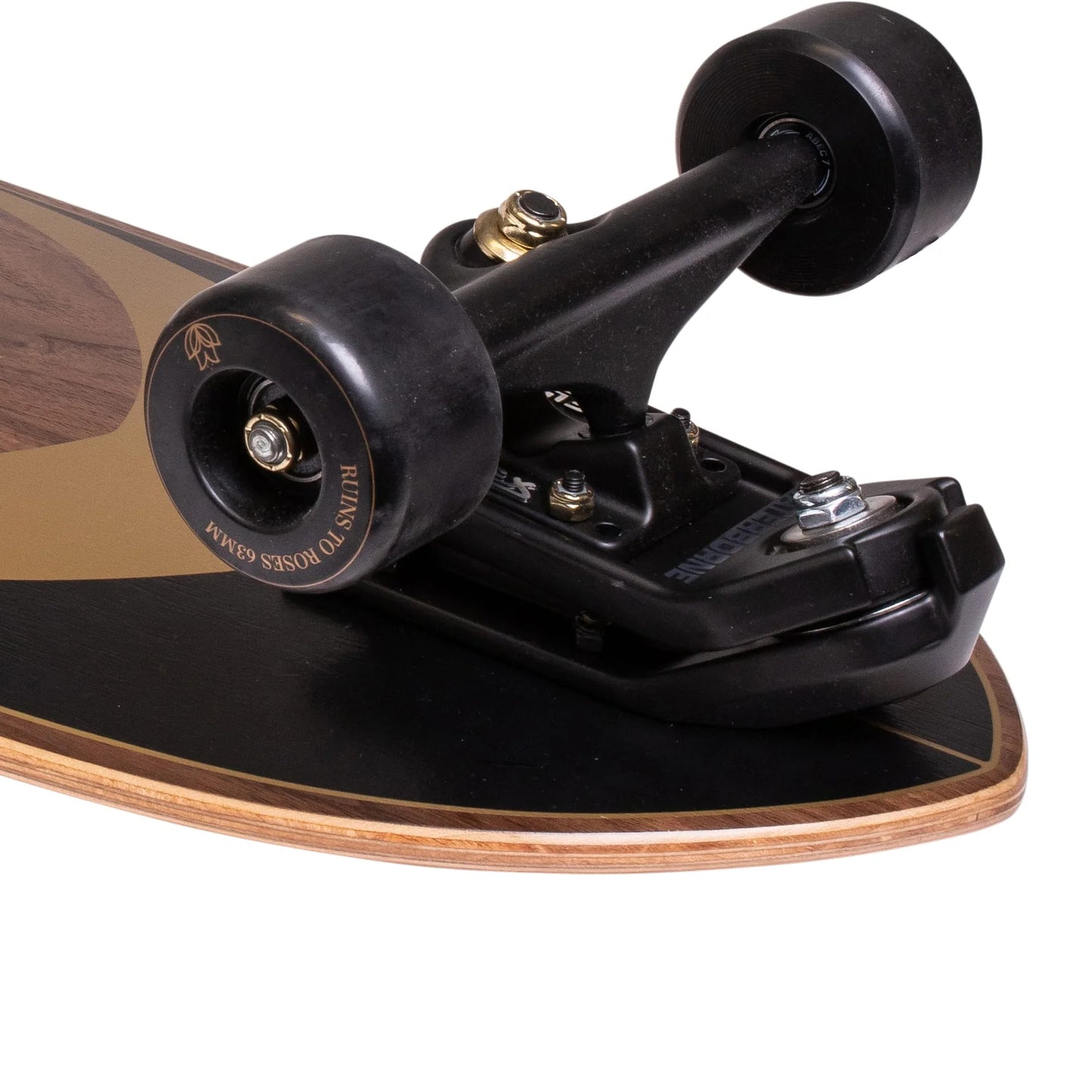 Ruins To Roses Surfskate Fish Complete