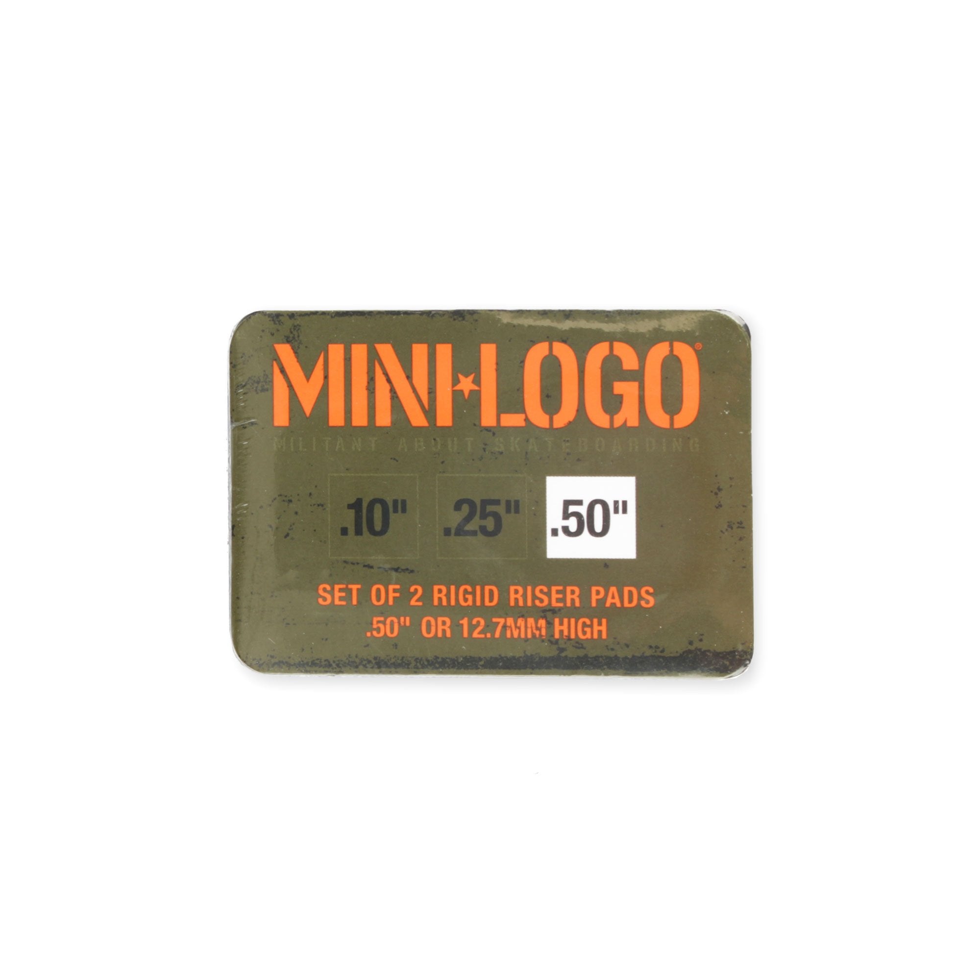 Mini Logo Riser Pads - 1/2